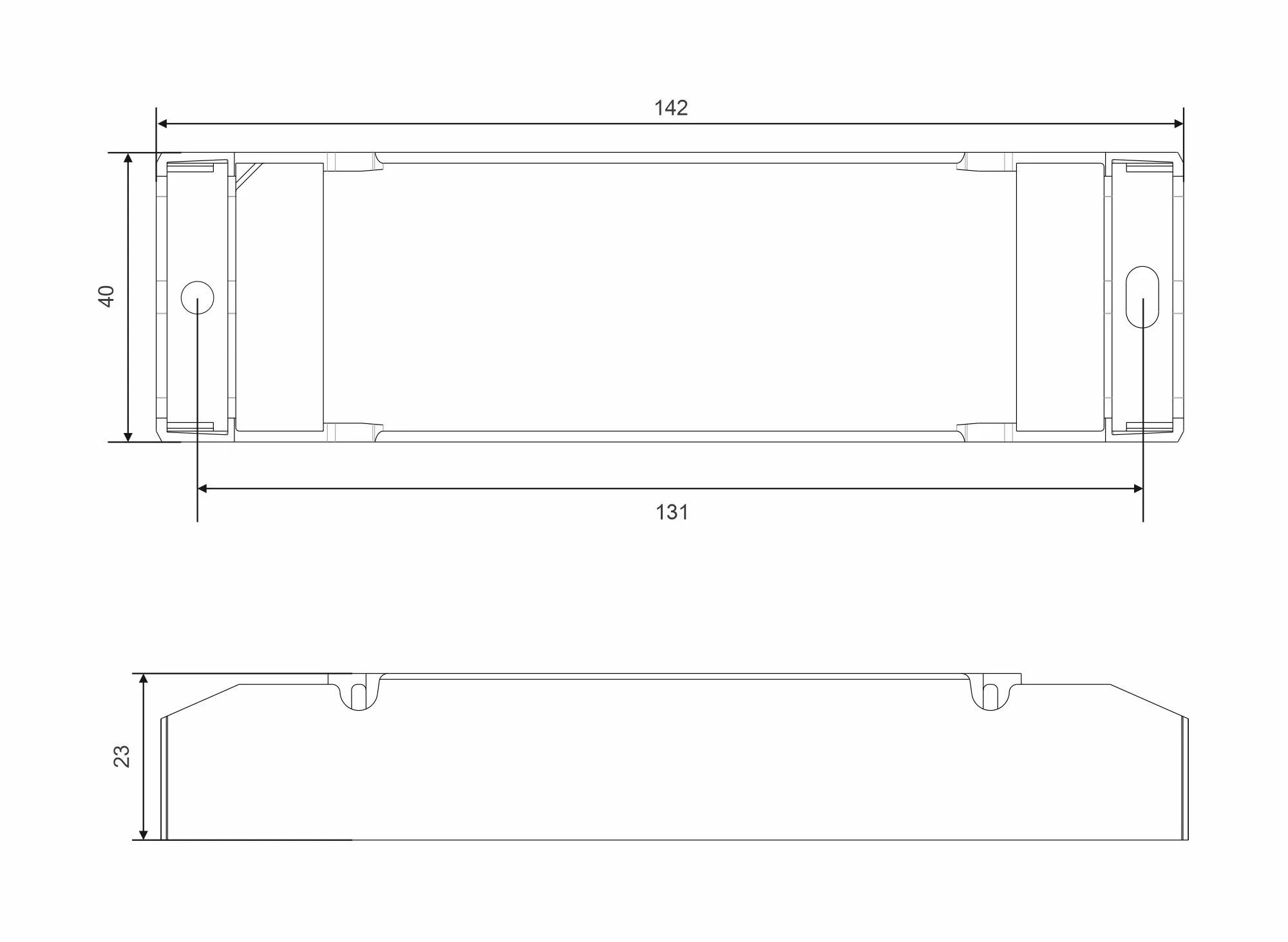 DALI 0-100% Dim, PWM Digital Dim,DALI DT6, CC 40W 300-1050mA 9-42Vdc. SE-40-300-1050-W1D  LTECH Dali Constant Current